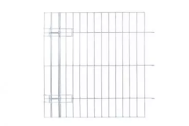 Gitterbox schwarz- mit/ohne Trennwand - Größe L